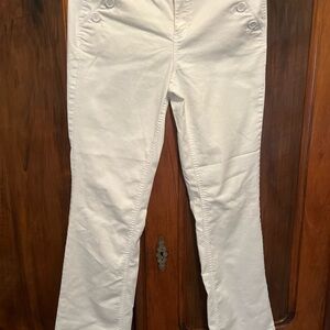 one 5 one White Straight Leg Pants